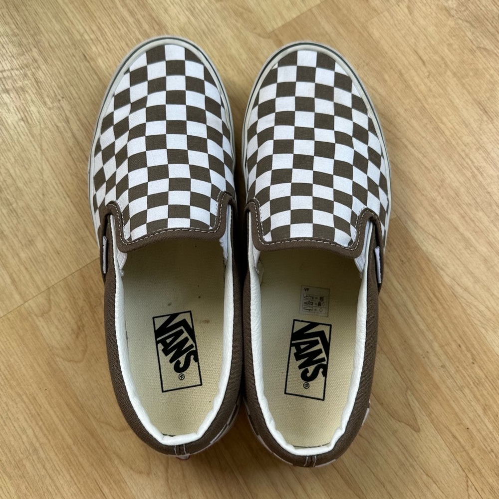 Vans Classic Slip on Checkerboard Shoe
